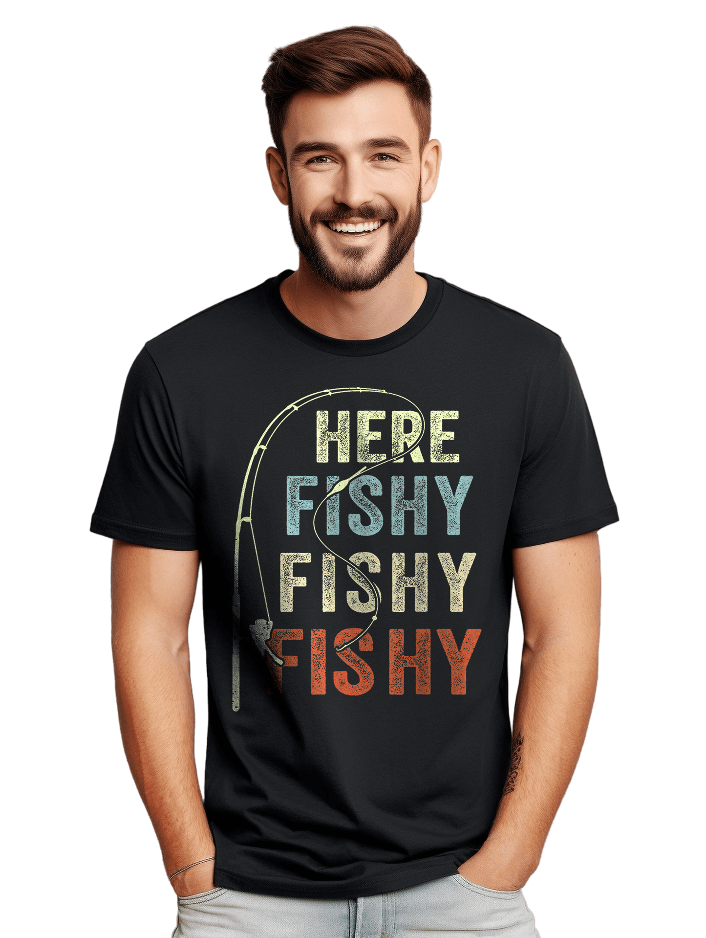 Here Fishy Fishy T-shirt