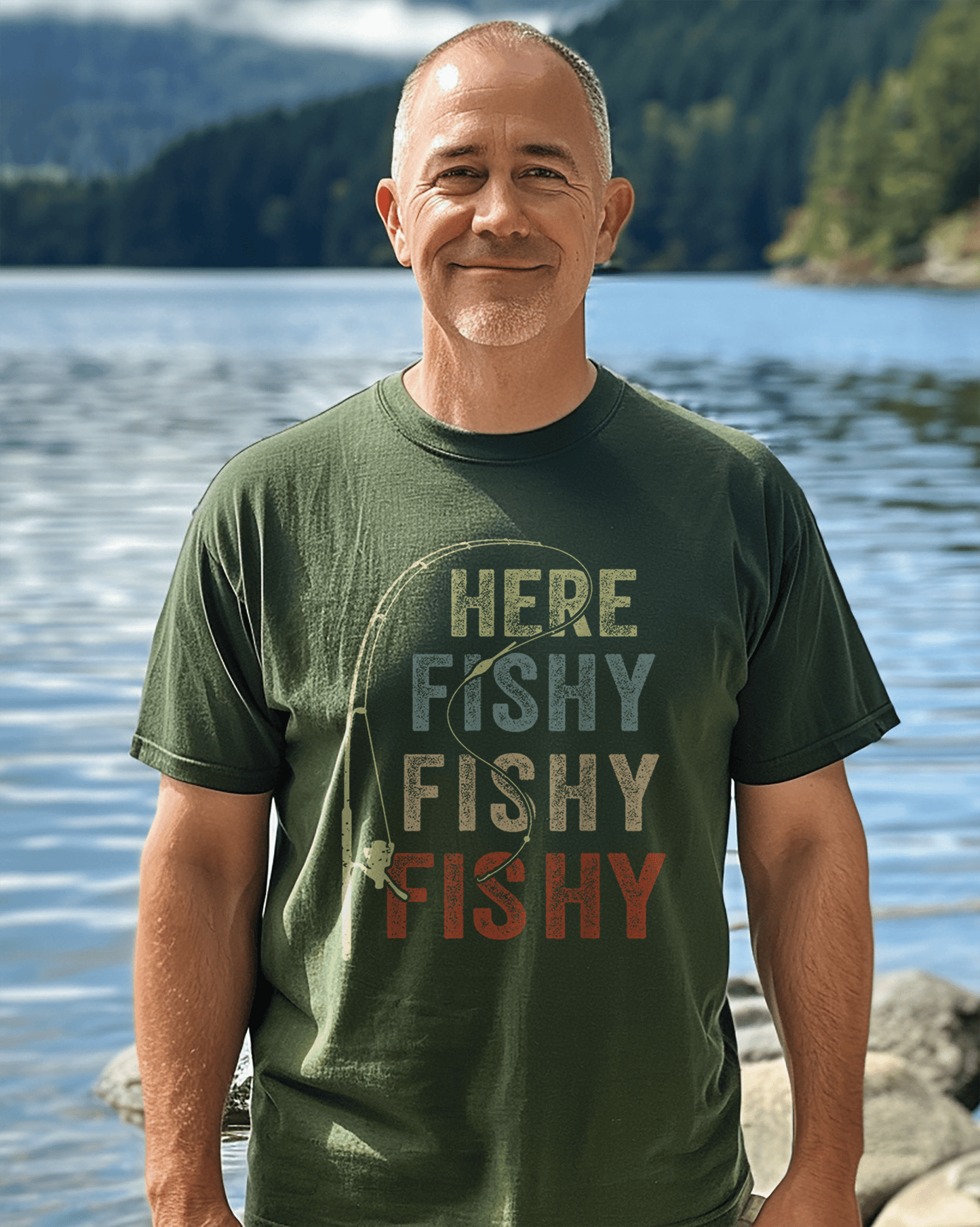 Here Fishy Fishy T-shirt