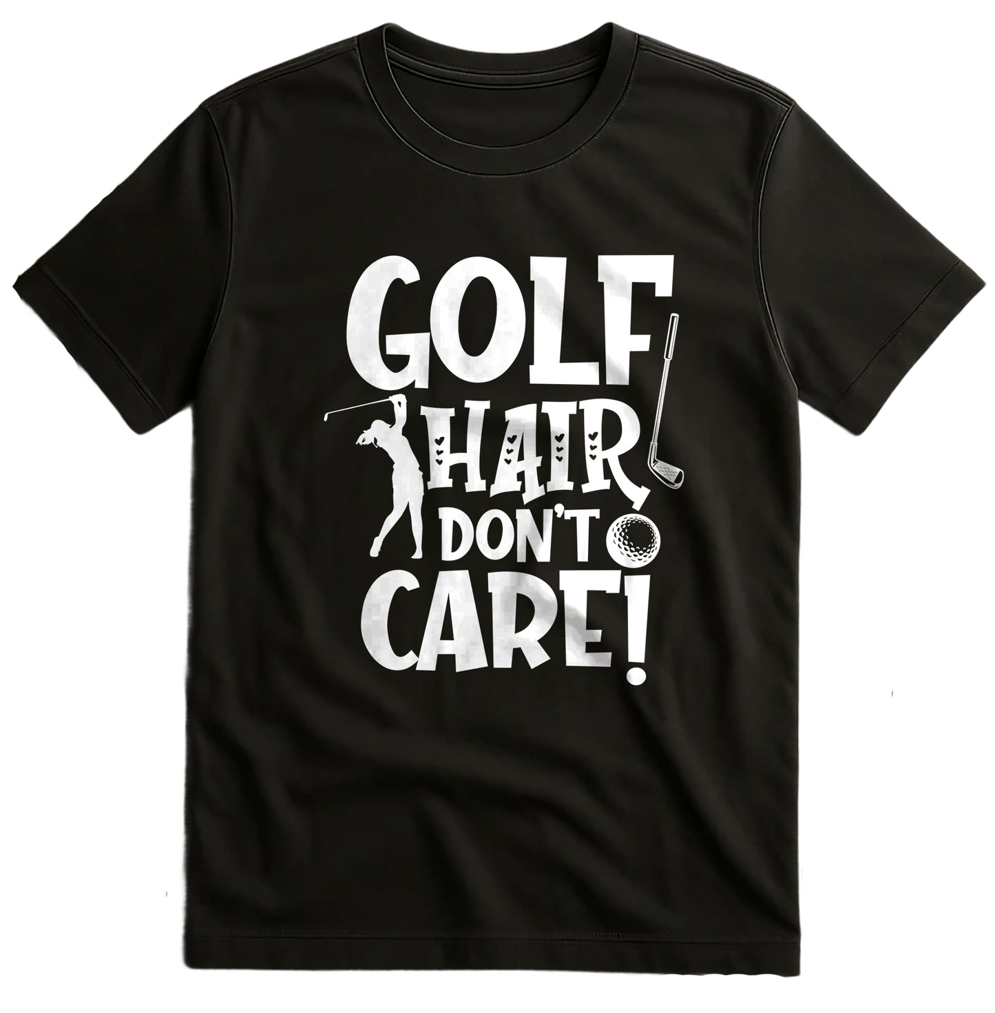 Golf-56 T-shirt Where Golf Hair