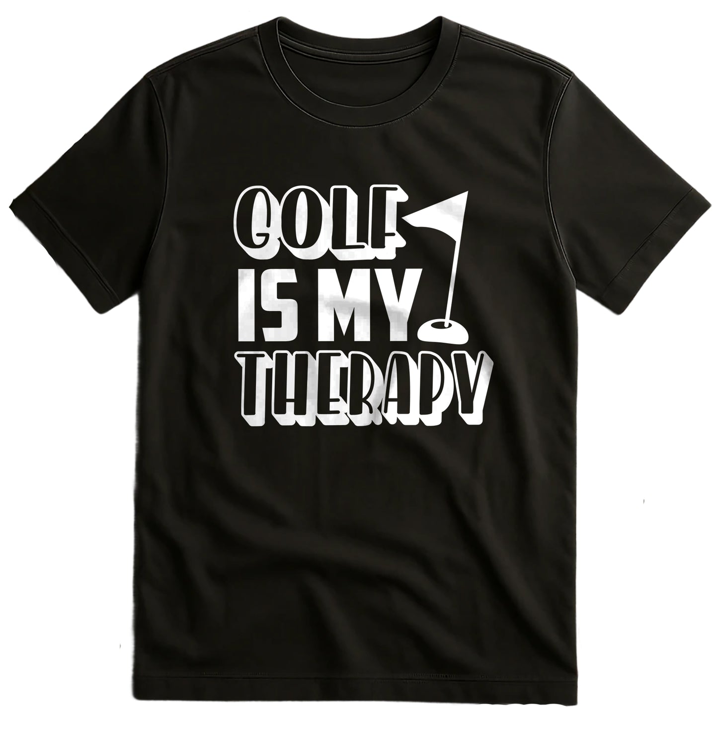 Golf-61 Golf Is My Therapy t-shirt