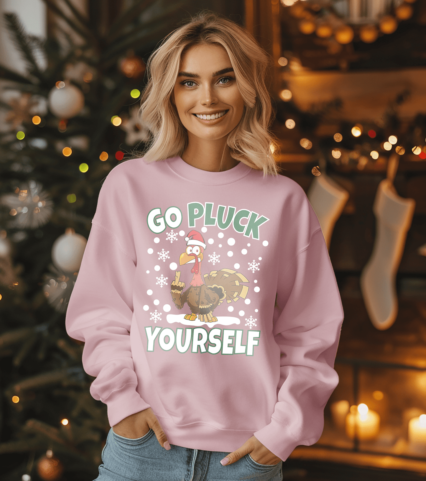 Go Pluck Yourself Turkey Sweatshirt