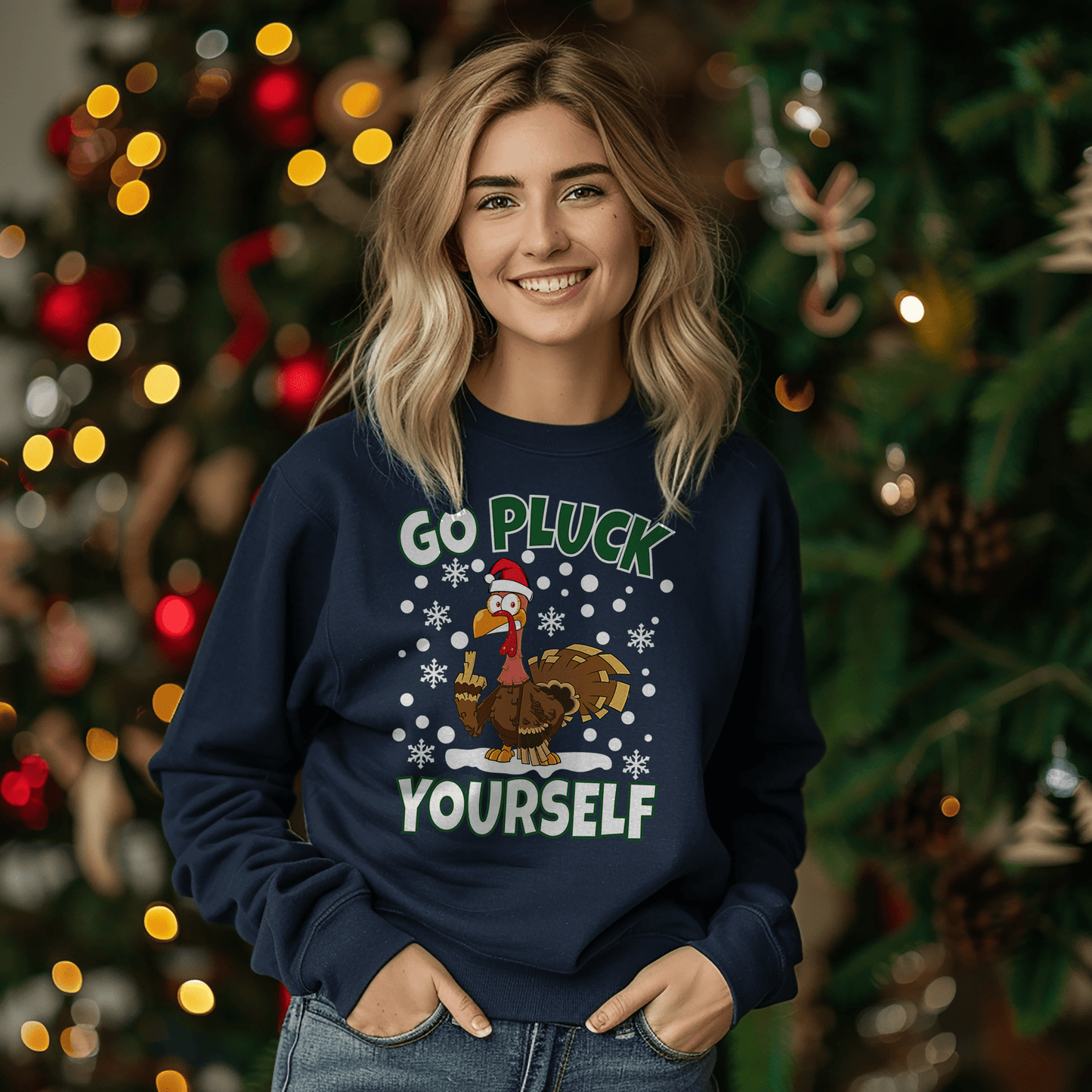 Go Pluck Yourself Turkey Sweatshirt