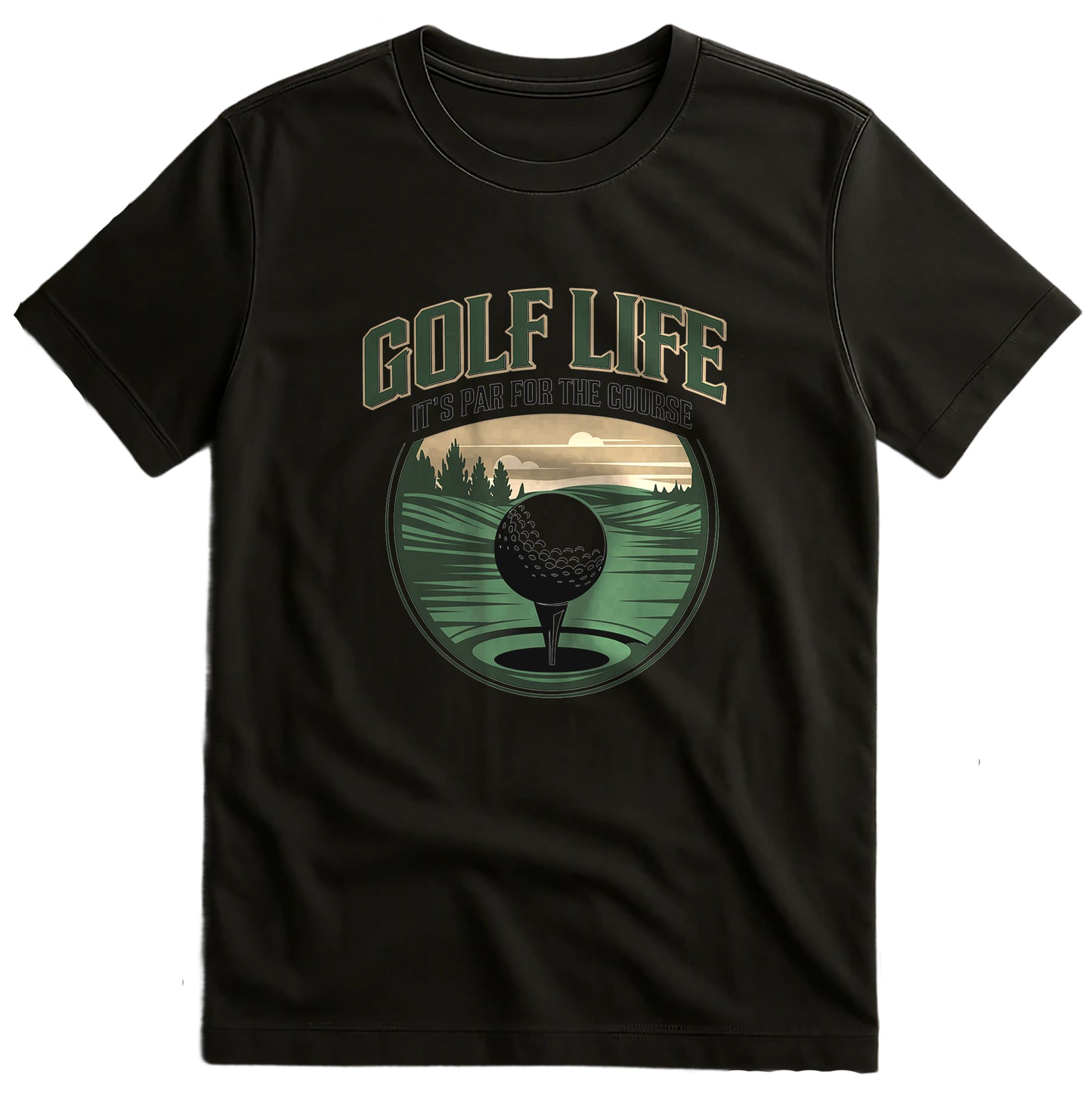 Golf Par For 2 T-shirt