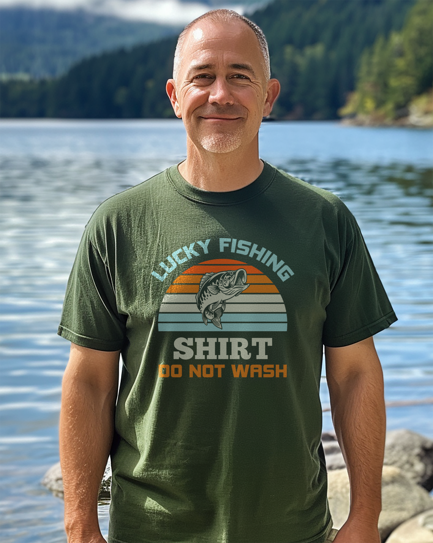 Lucky Fishing Shirt: T-Shirt