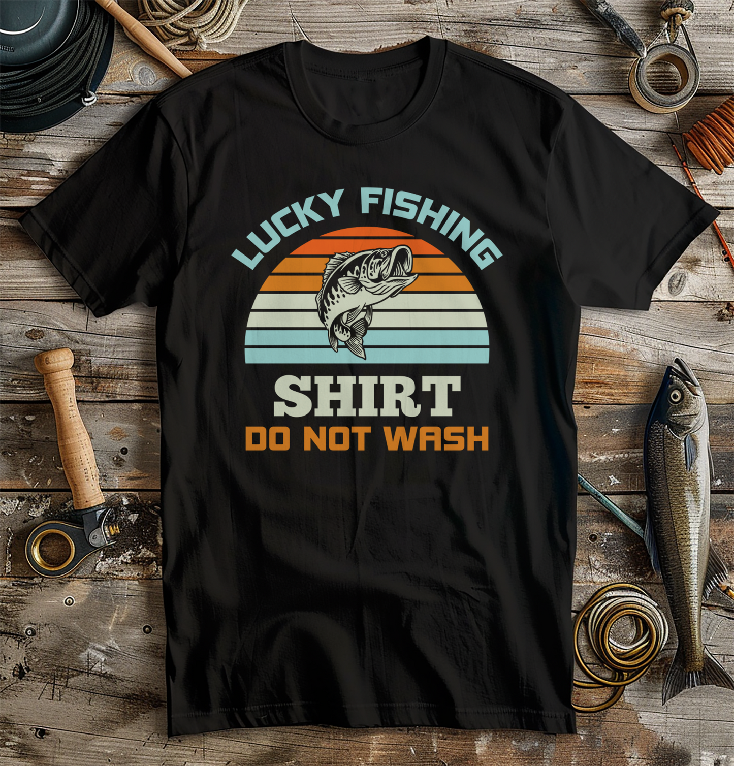 Lucky Fishing Shirt: T-Shirt
