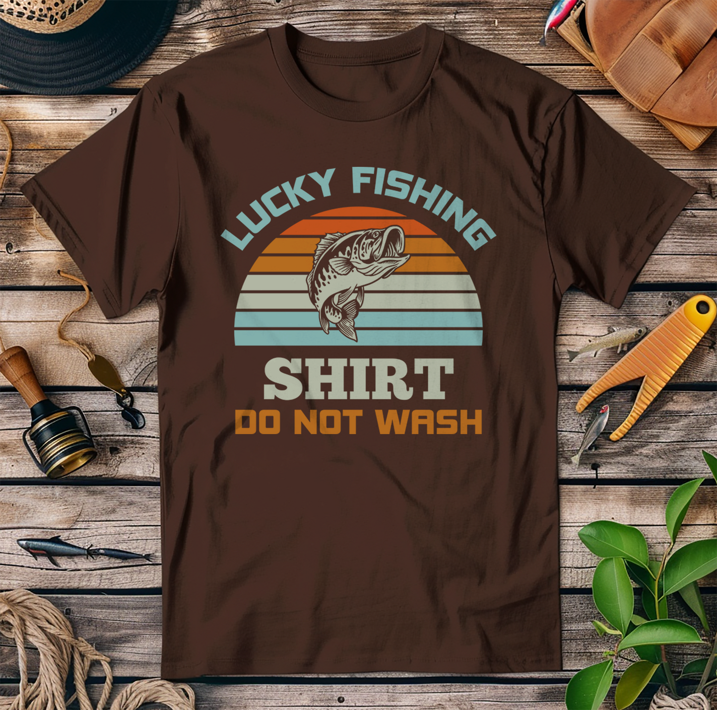Lucky Fishing Shirt: T-Shirt