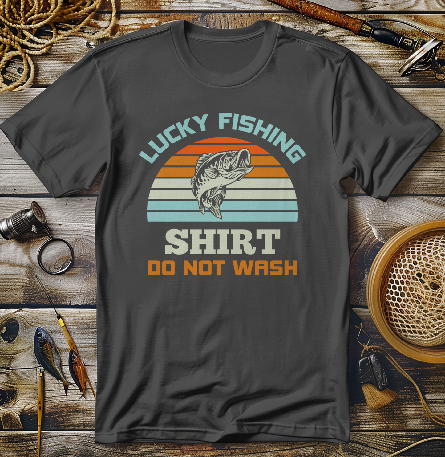 Lucky Fishing Shirt: T-Shirt
