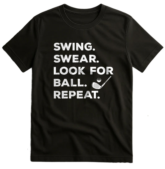 Swing Swear Look For Ball Repeat T-shirt