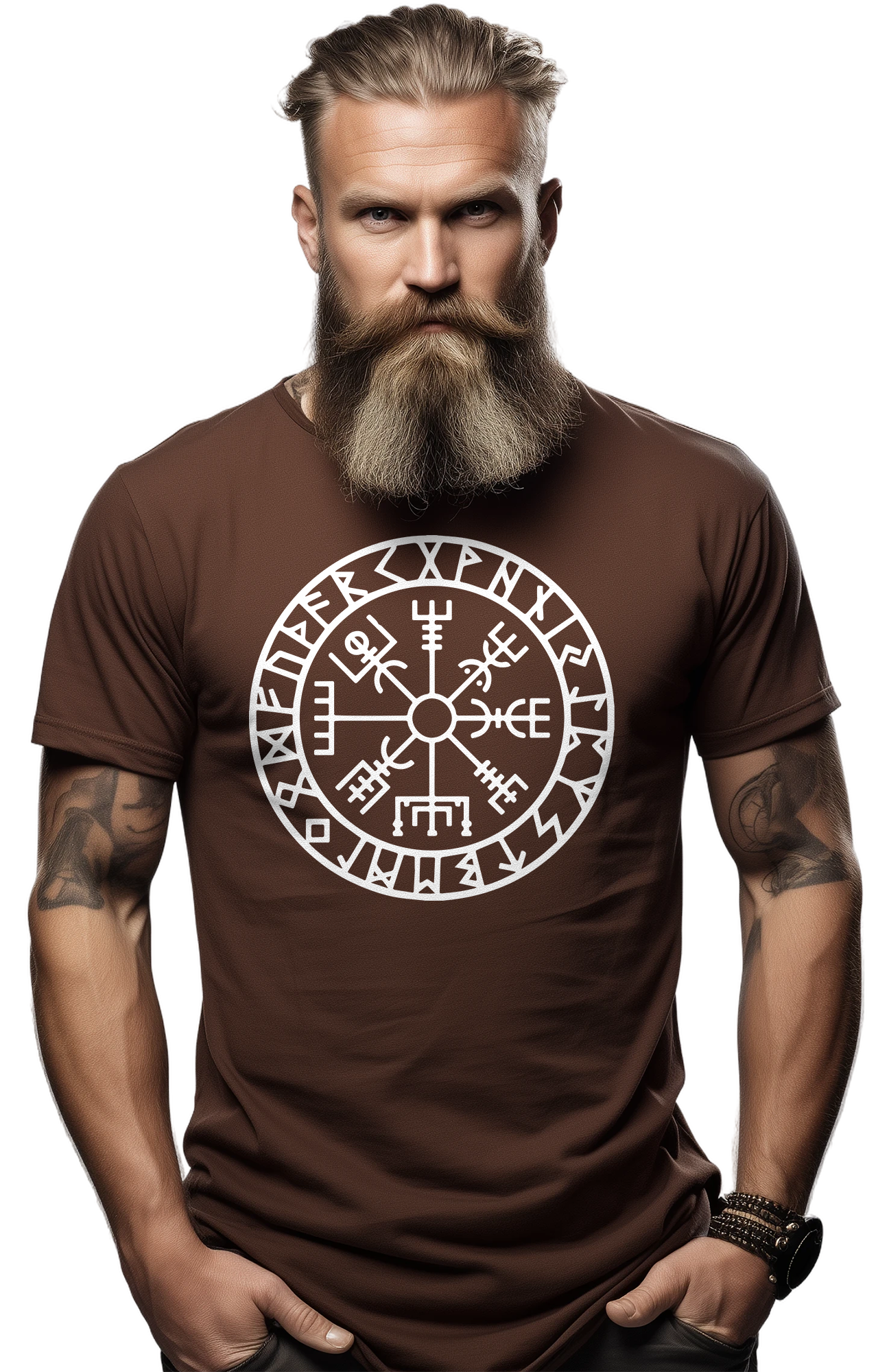 Vegvisir Compass Viking T-Shirt