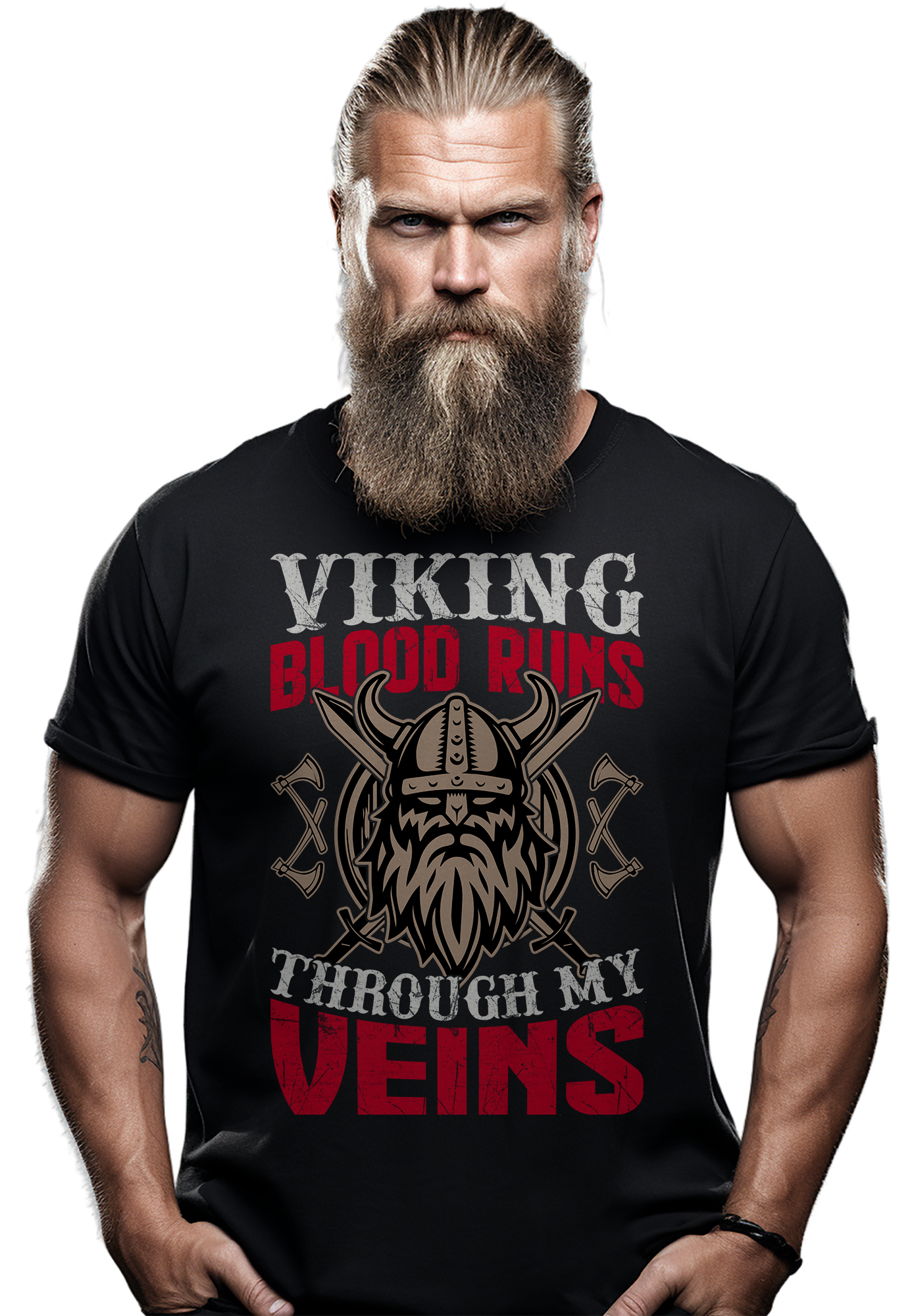 Viking Blood Runs Through My T-Shirt