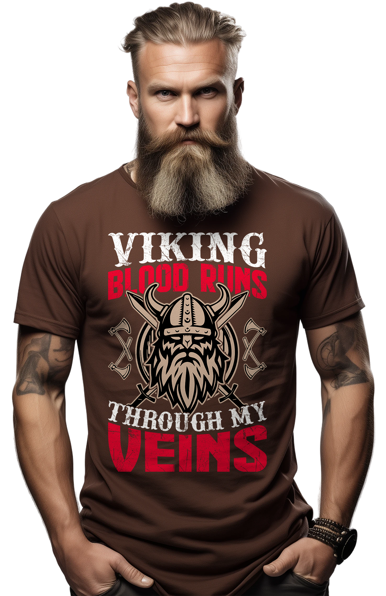 Viking Blood Runs Through My T-Shirt
