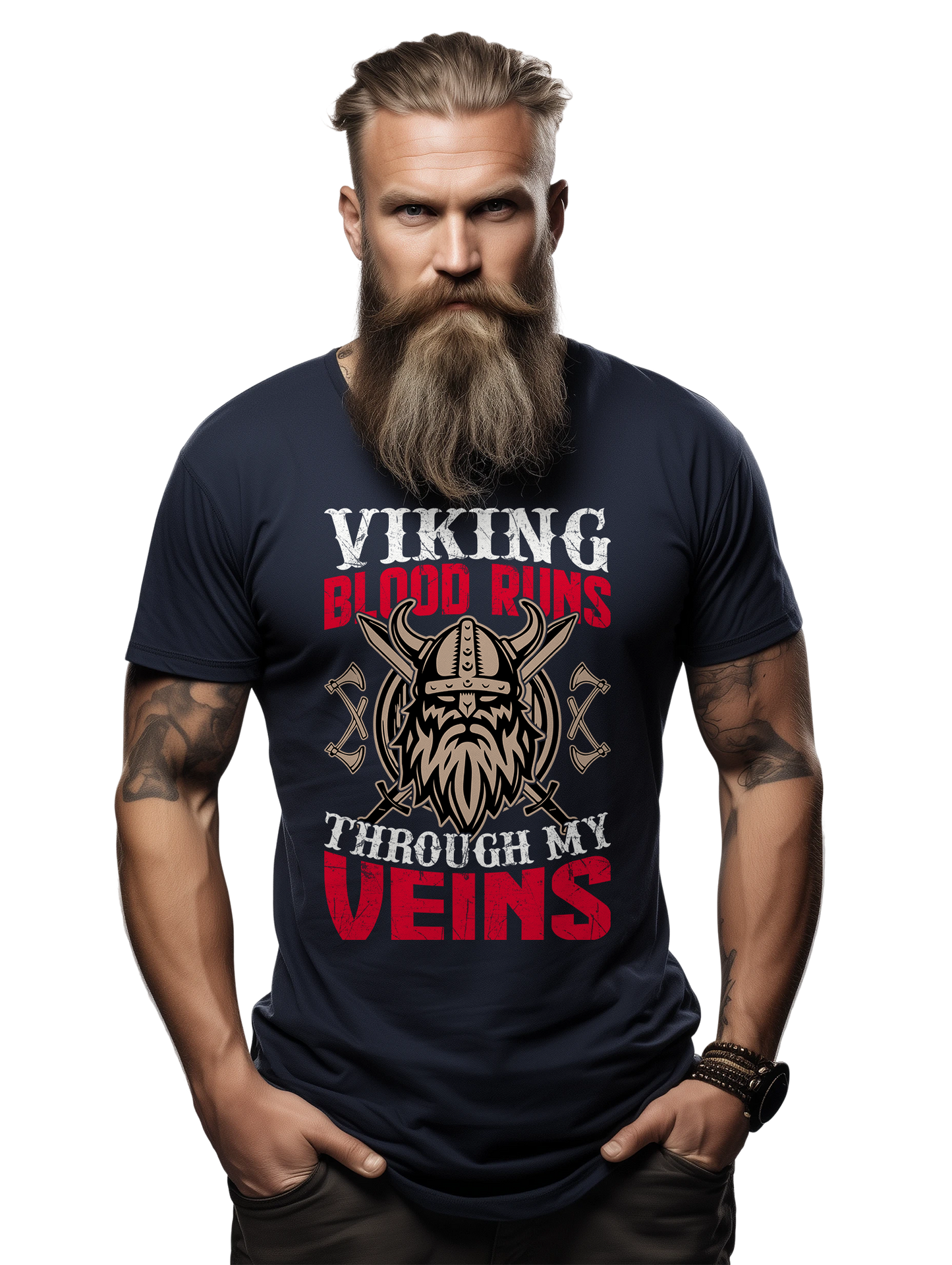 Viking Blood Runs Through My T-Shirt