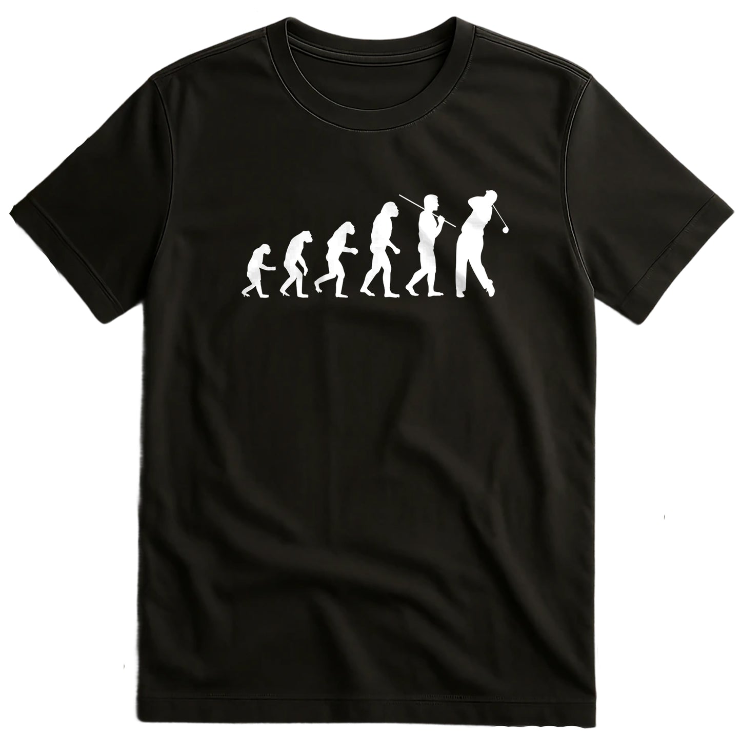 Golf Evolution T-Shirt From Caveman