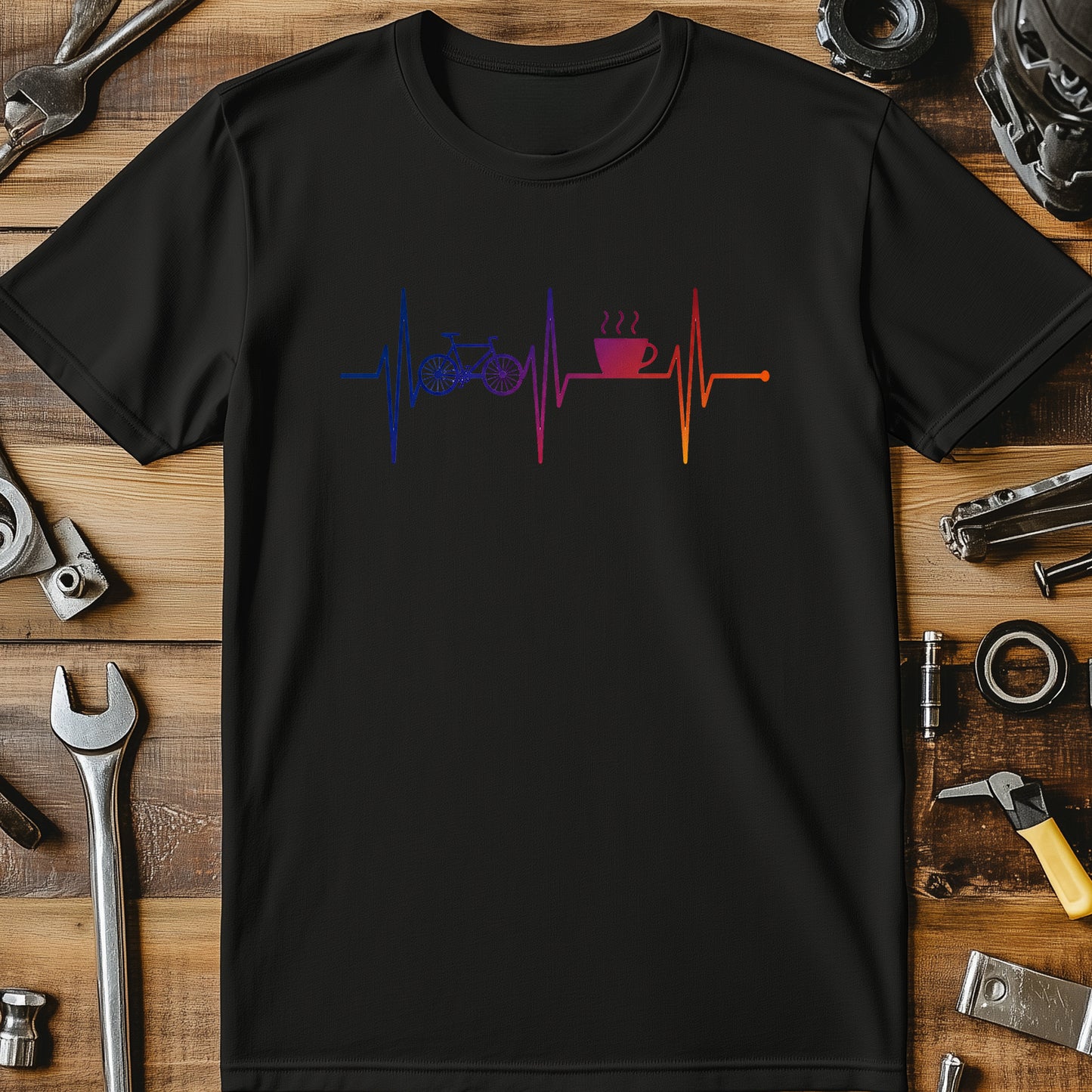 Cycling and Coffee M 37 T Shirt
