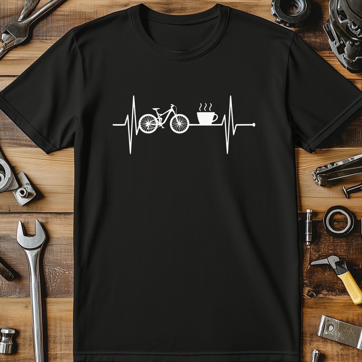 MBike and Coffee 47 T Shirt