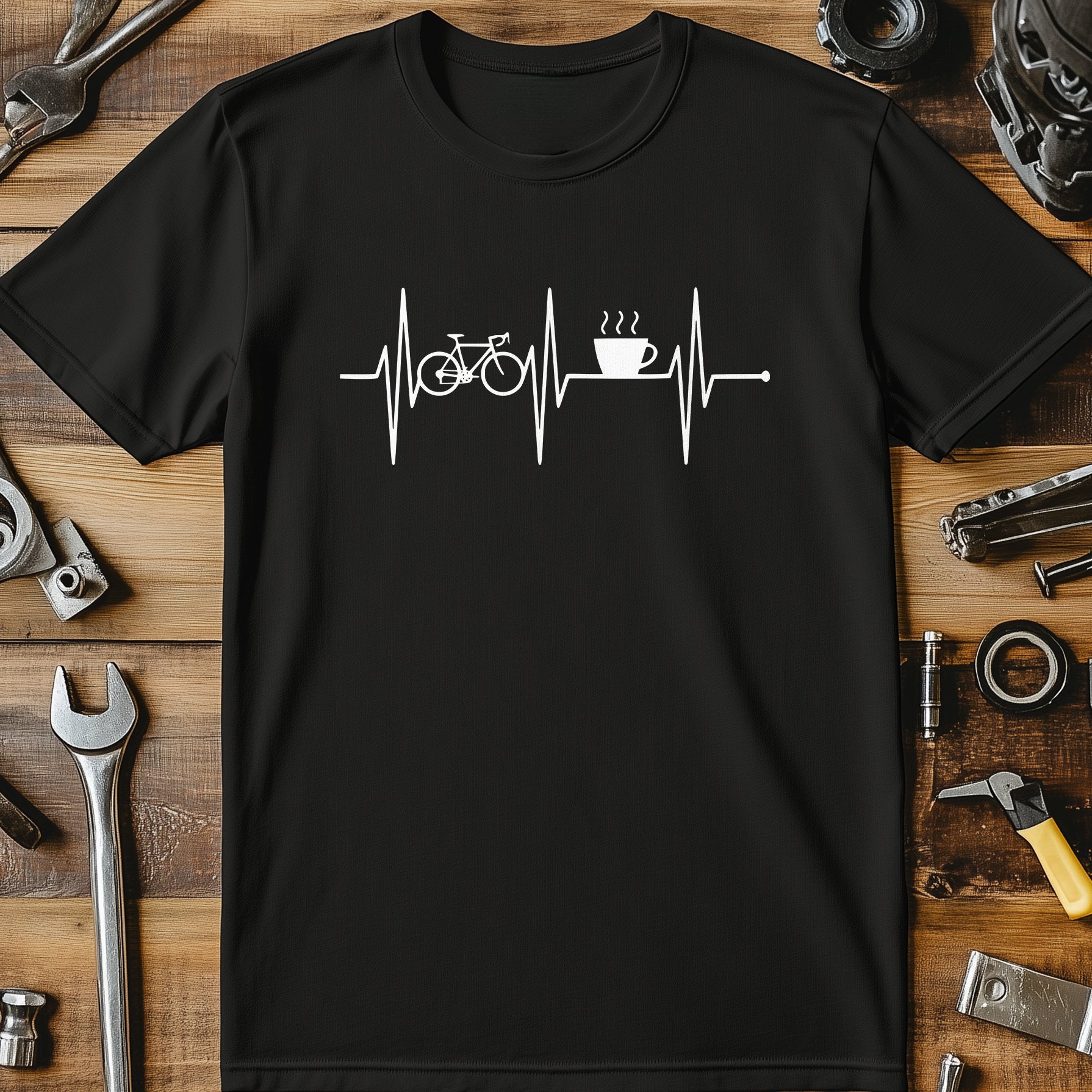 Roadbike and Coffee 38 T Shirt
