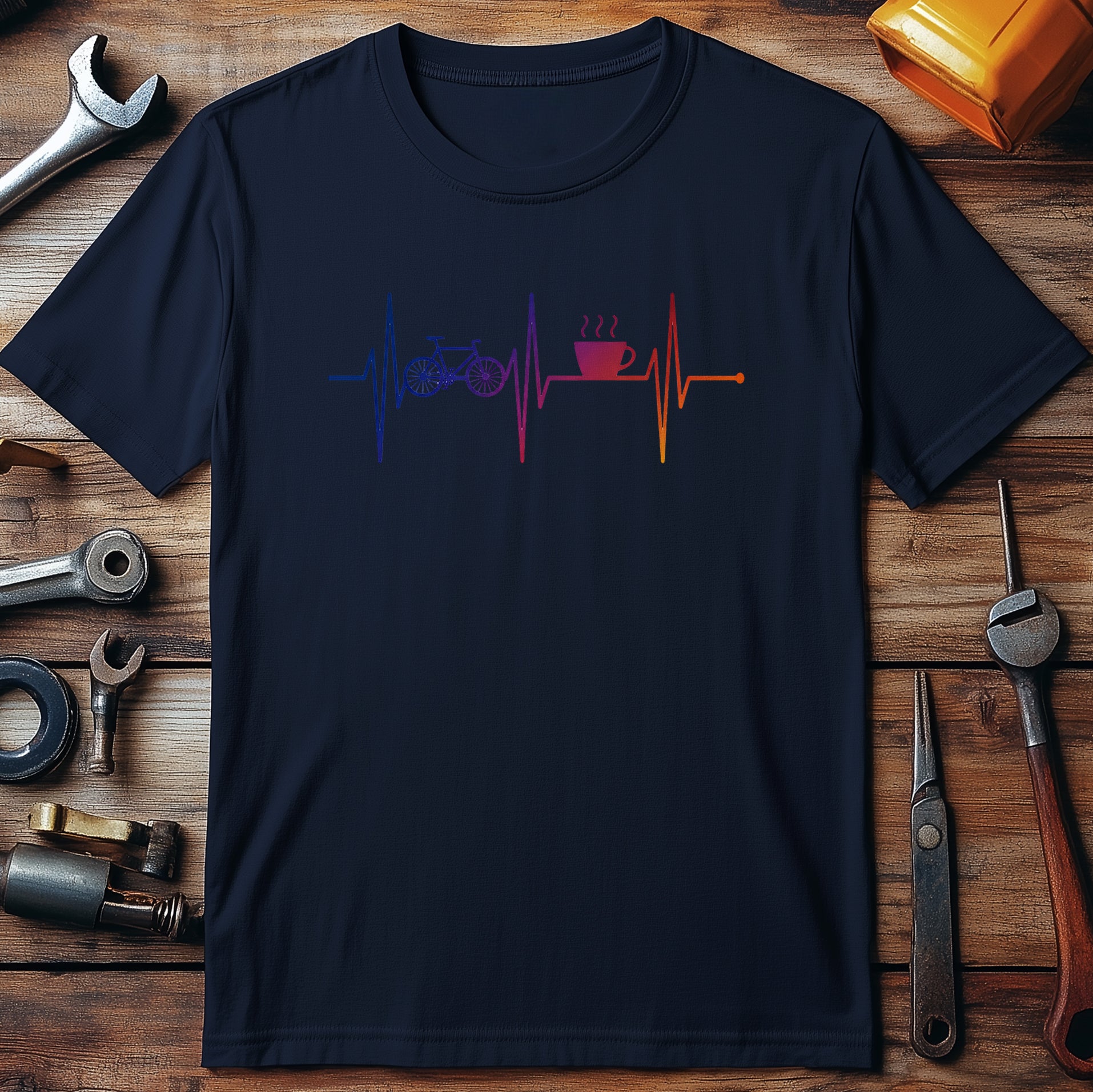 Cycling and Coffee M 37 T Shirt
