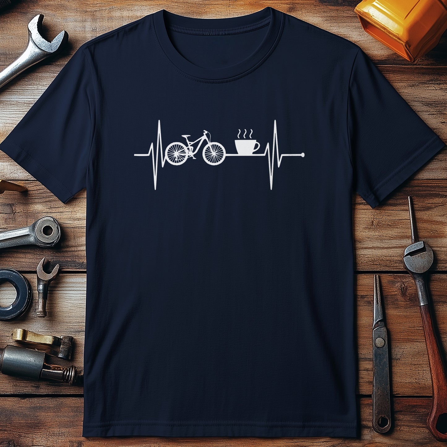 MBike and Coffee 47 T Shirt