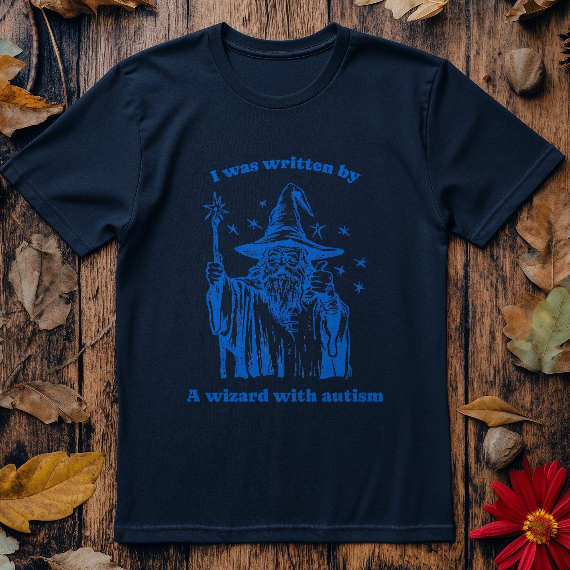 Wizard Written By t-shirt