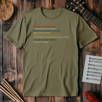 Things We've Written T-Shirt