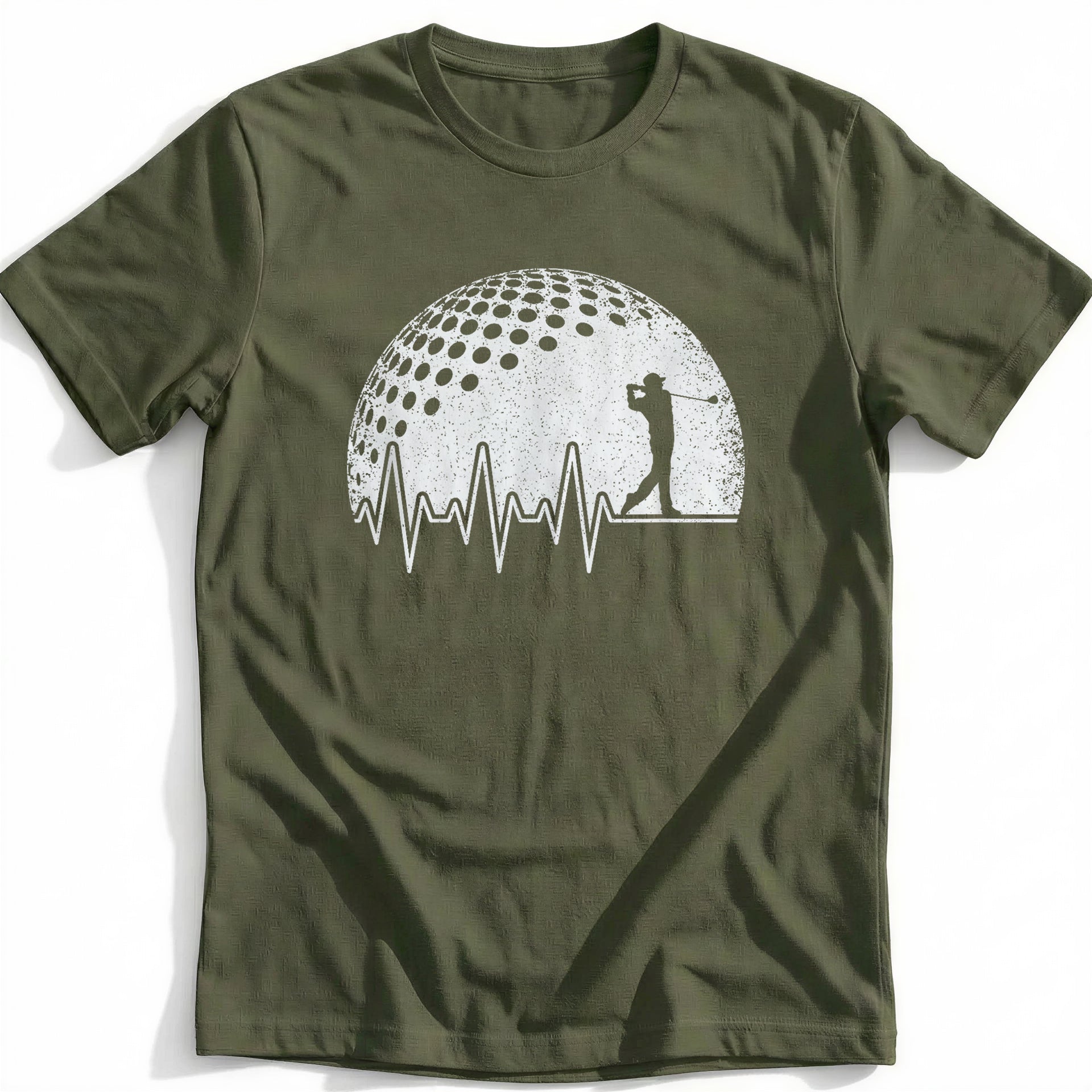 GOLF HEARTBEAT 028 T Shirt