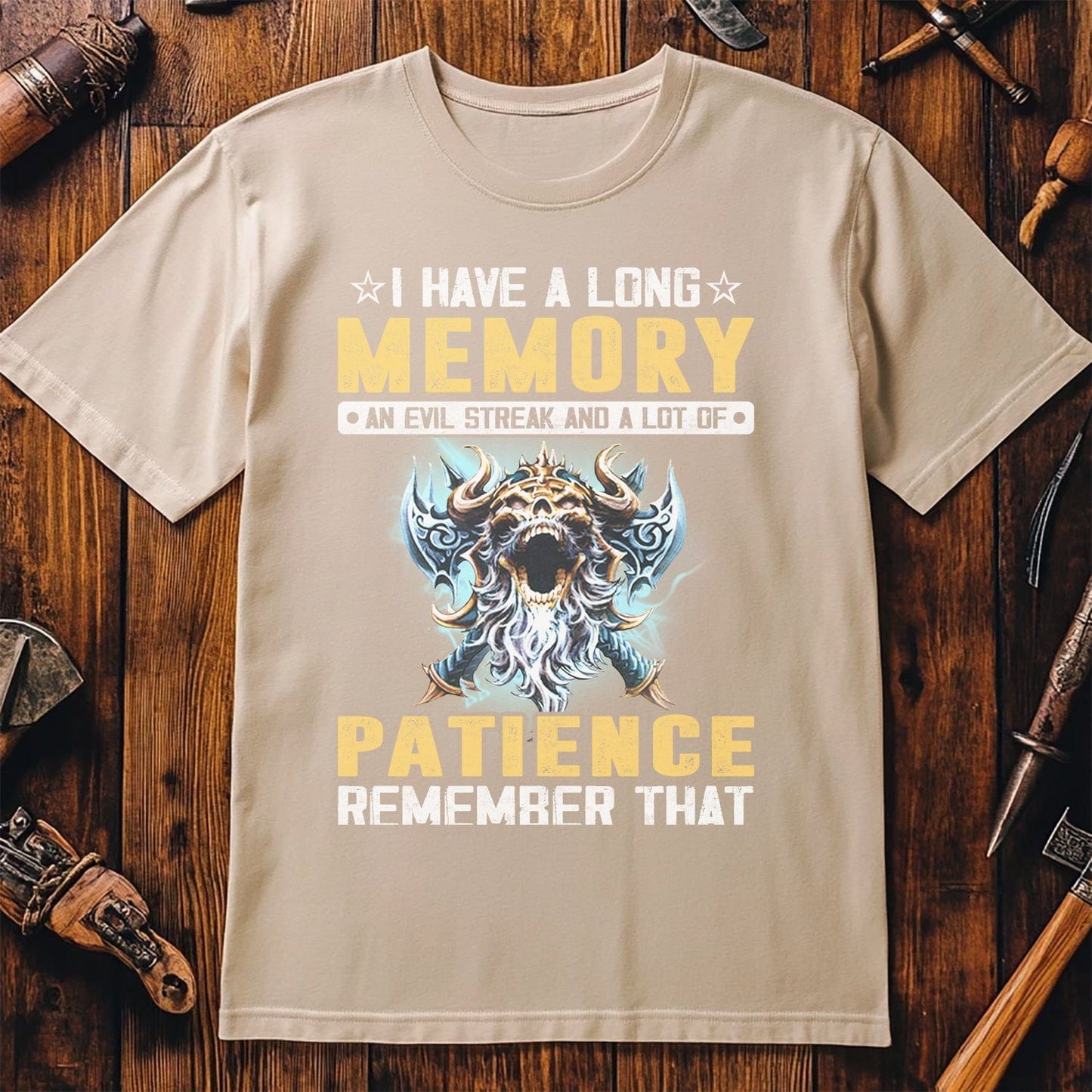 I Have A Long Memory Lion T-Shirt