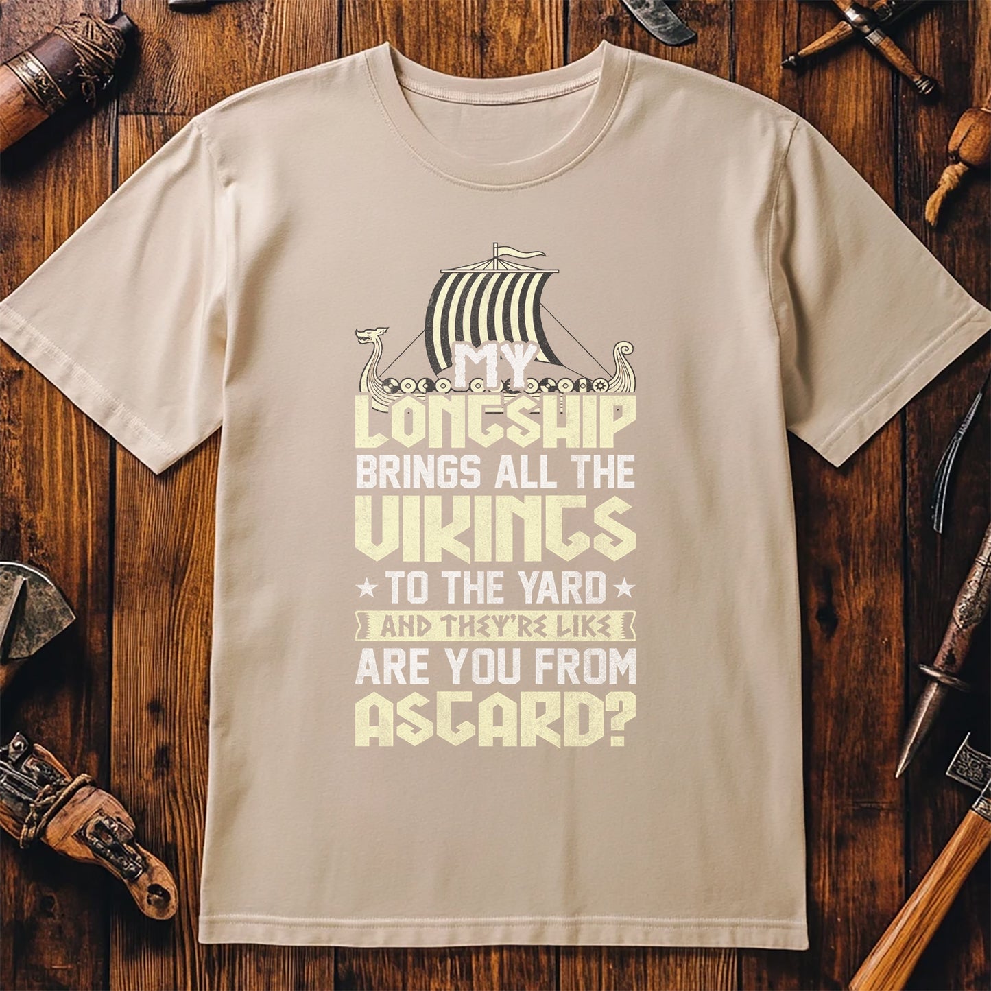 My Longship Brings All The Vikings T-Shirt