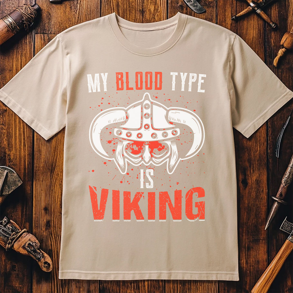 My Blood Type is Viking T-Shirt