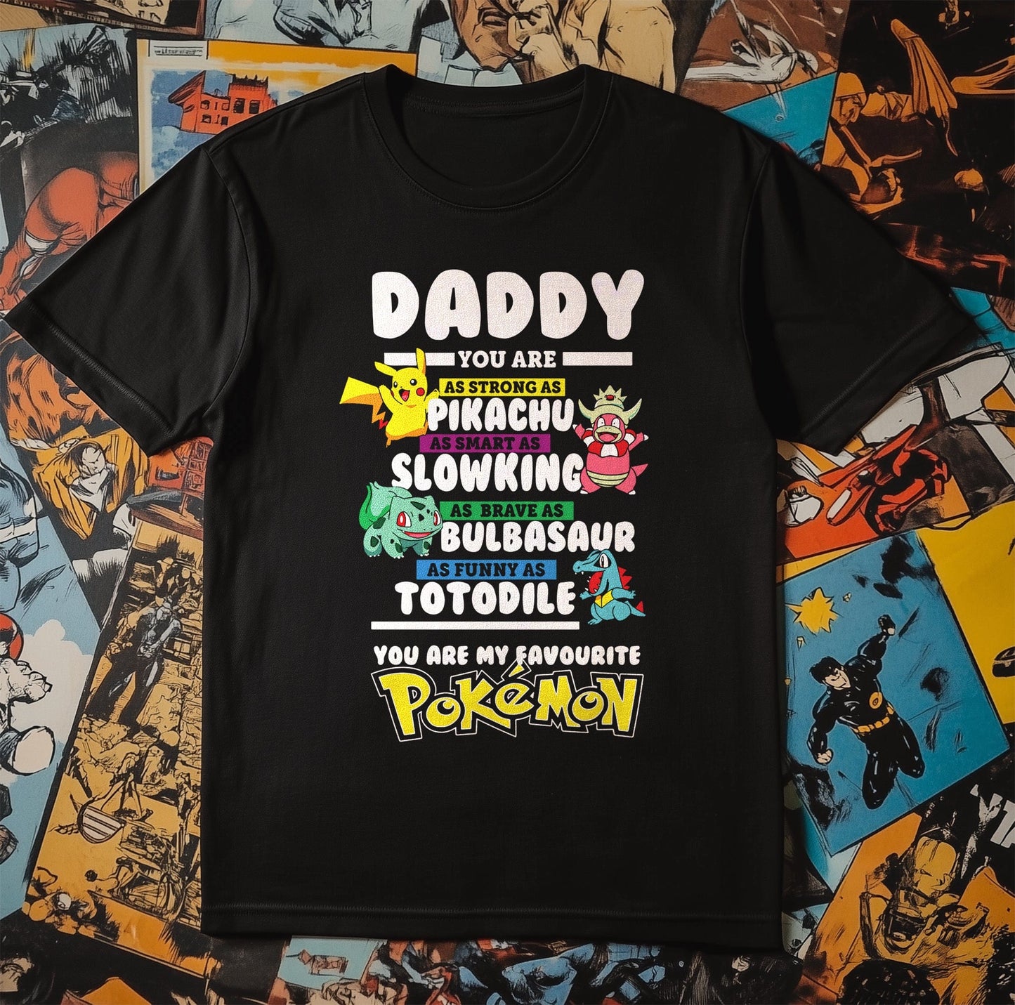 Daddy Pokémon T-shirt