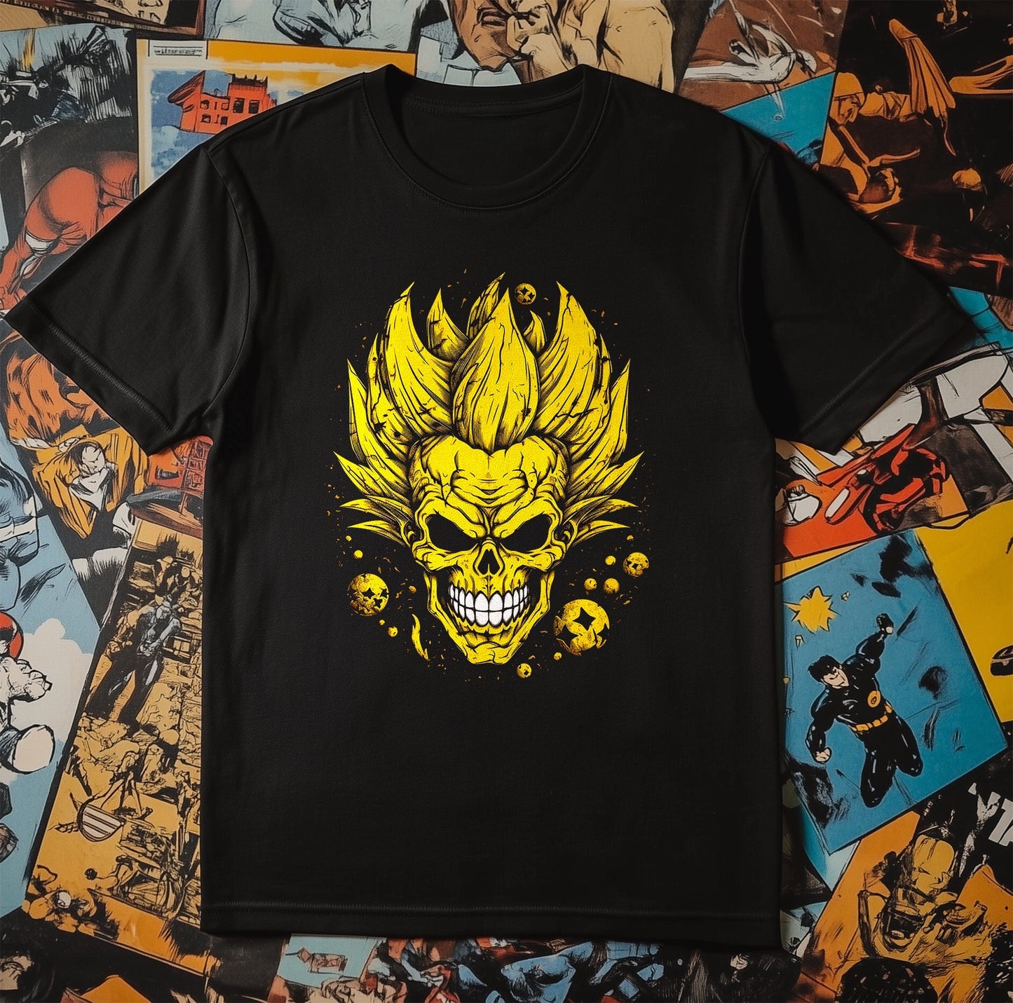 Over 9000 Skull T-Shirt