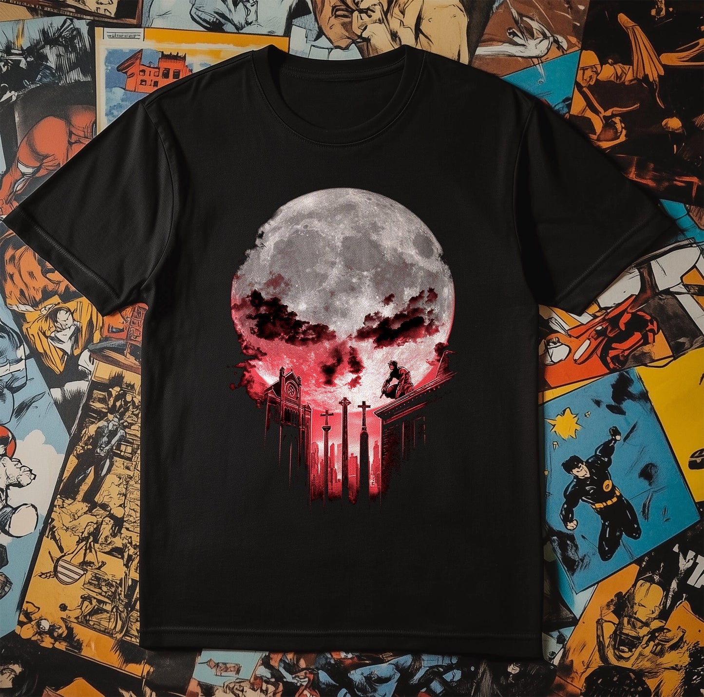 Daredevil Punisher T-shirt