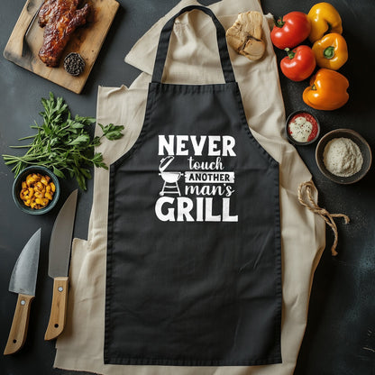 Never Tough Grill T-shirt - Sizzle with Humor! 100% Cotton, Unisex Design. Perfect for BBQ Bosses and Grill Gurus! Grill on, my friend!