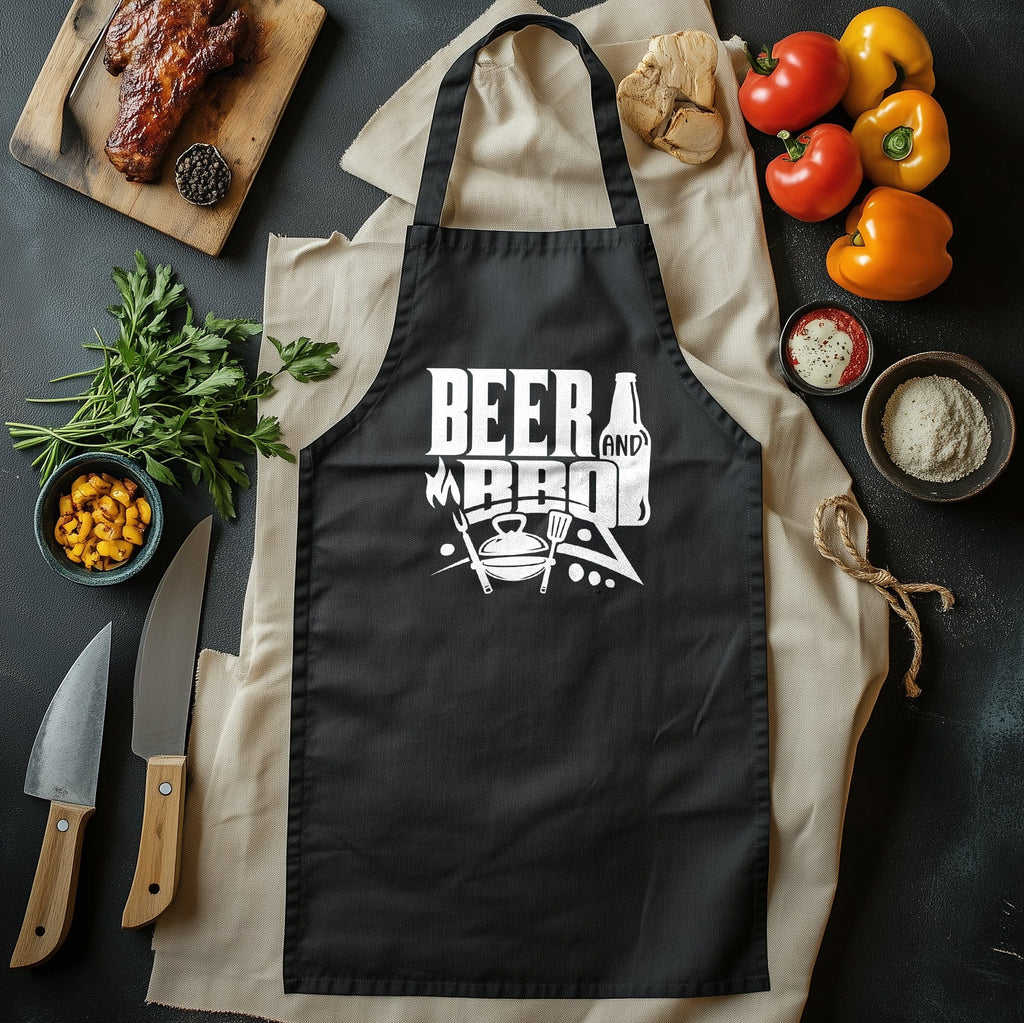 Beer and BBQ T-shirt - Sizzle Your Style! Unisex Funny Design, Perfect for Grill Masters & Brew Lovers. Grill, Chill, Repeat!
