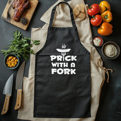 Prick With A Fork T-Shirt - Hilariously Pointed Humor! 100% Cotton, Unisex Design for Foodies & Fork Enthusiasts. Forks are for pricks!