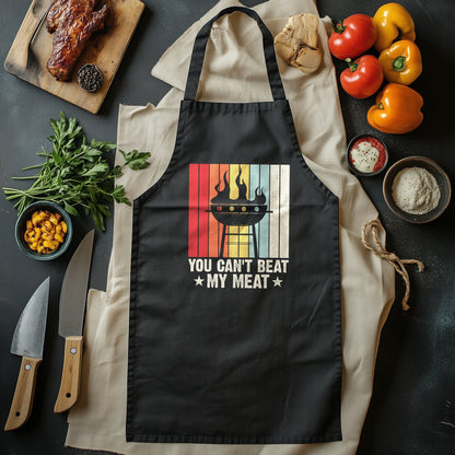 Beat My Meat T-Shirt - Hilarious and Sizzling! Unisex Design, 100% Cotton, Perfect for Foodies and Grill Masters with a Sense of Humor!