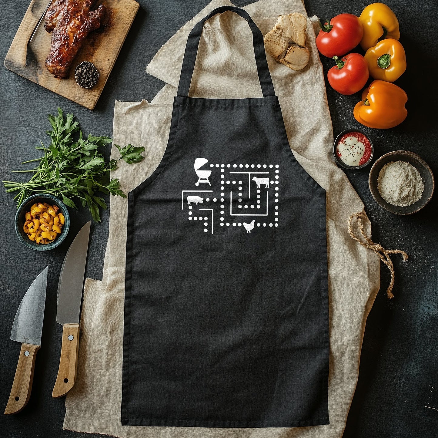 BBQ Man T-Shirt - Grillin’ and Chillin’! 100% Cotton, Unisex, Funny Design for the Ultimate Grill Master in Your Life!