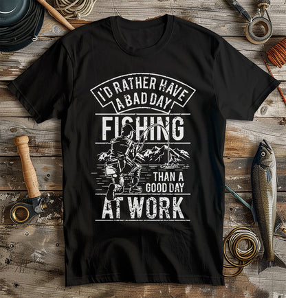 Bad Day Fishing Good Day T-Shirt