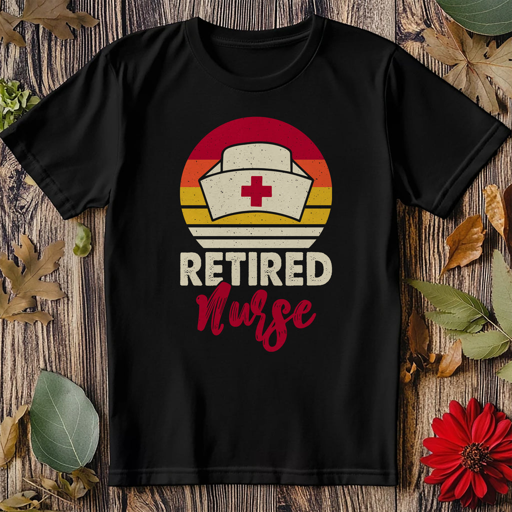 Retired Nurse Sunset T-Shirt