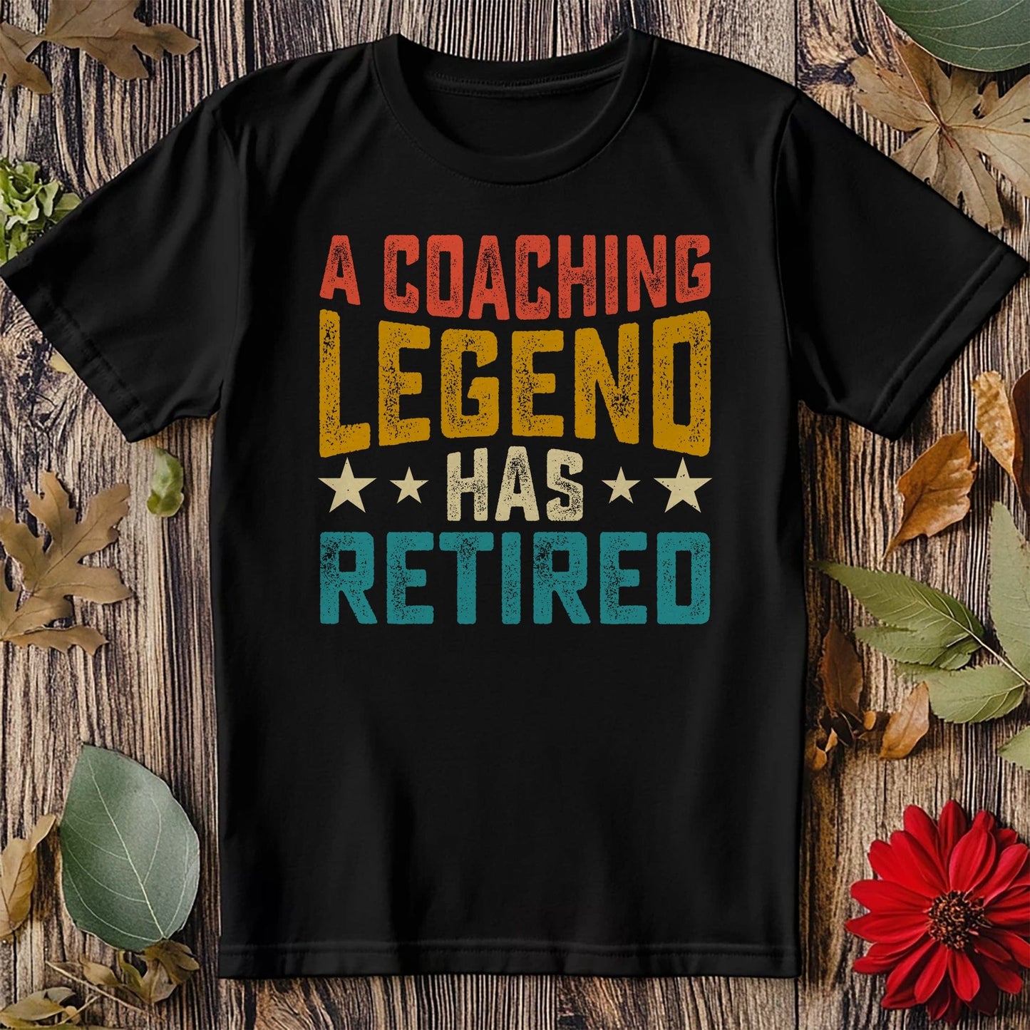 Coaching Legend Retired T-shirt