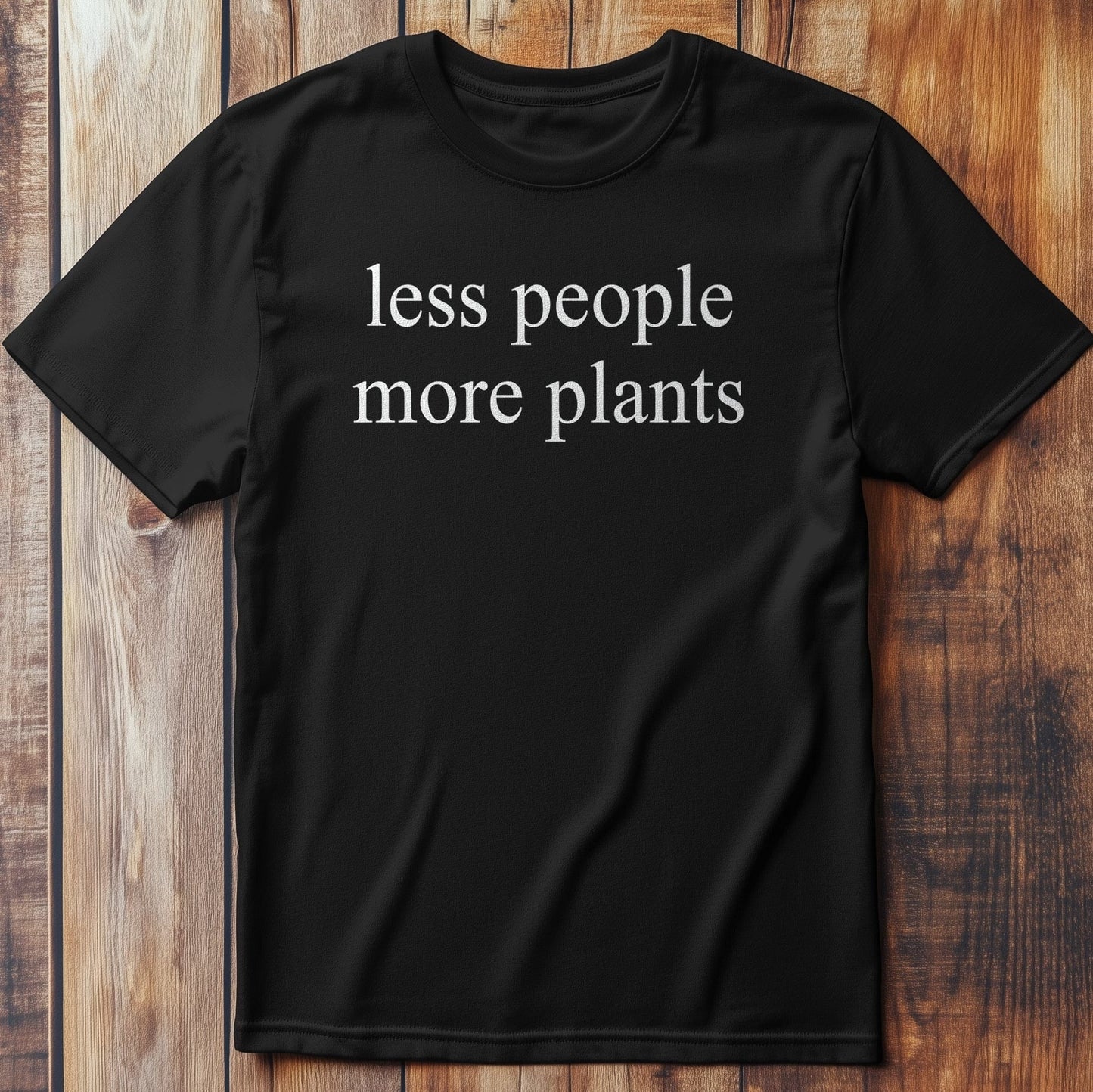 Less People, More T-Shirt