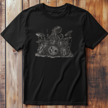 Drumming Octopus T-Shirt