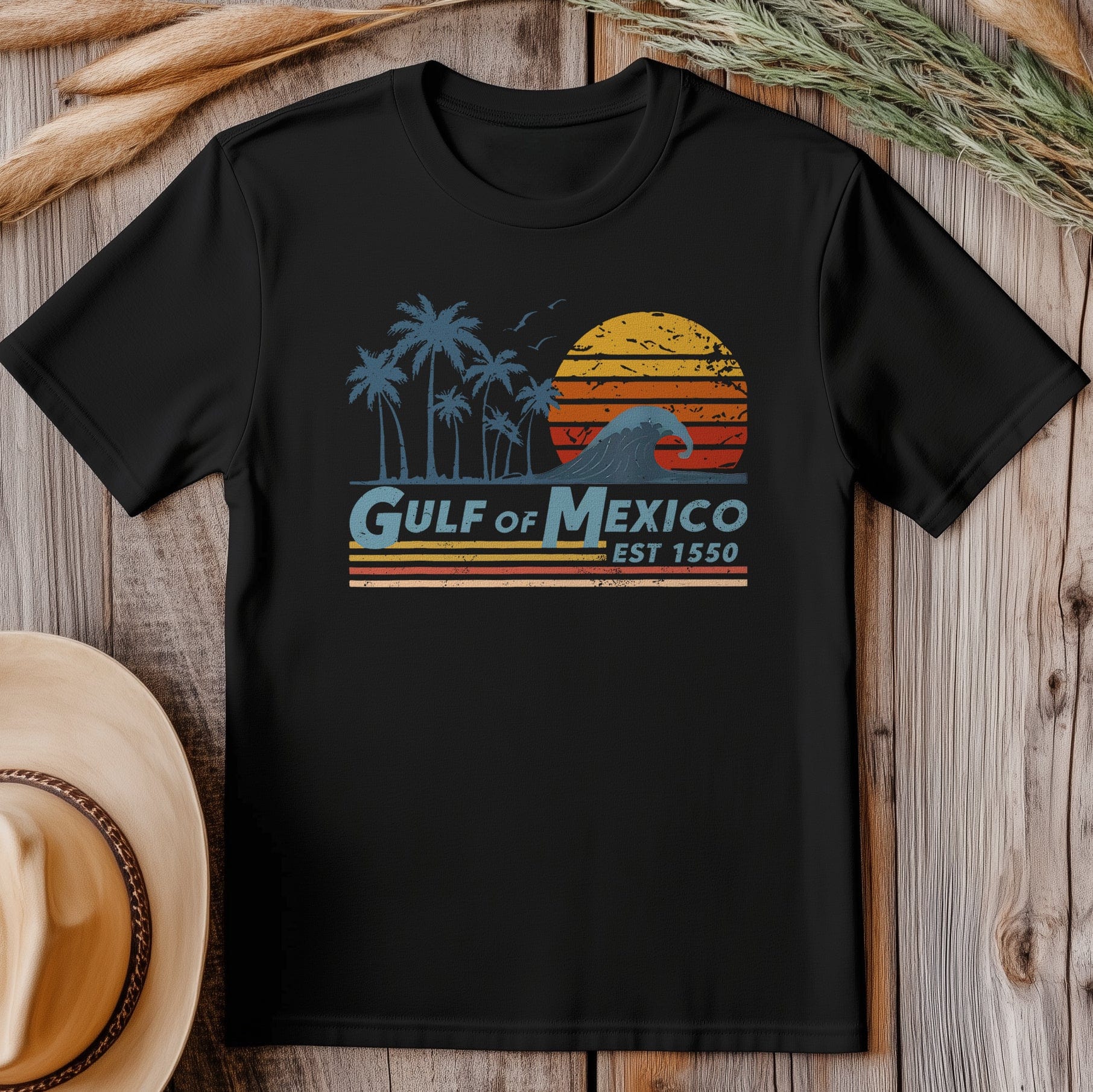 Gulf Of Mexico Palms T-Shirt