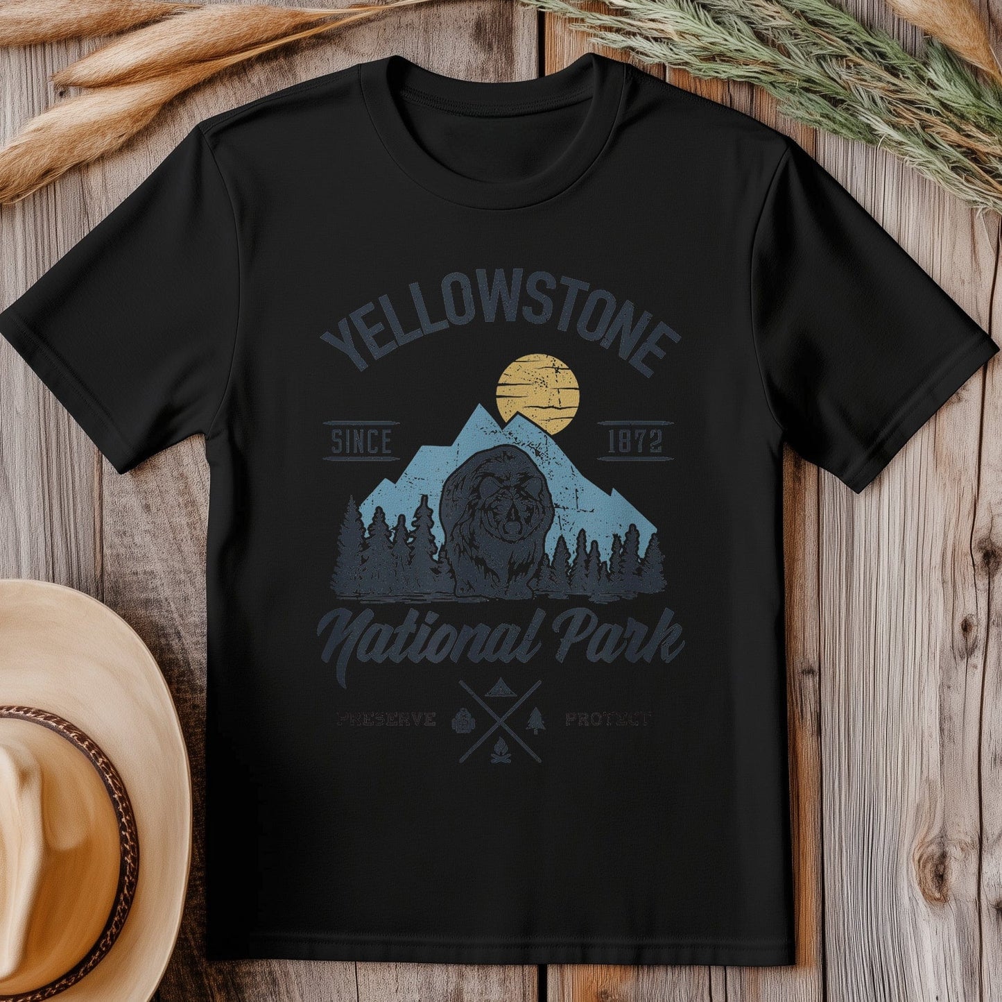 Yellowstone Park Trees 8 T-Shirt
