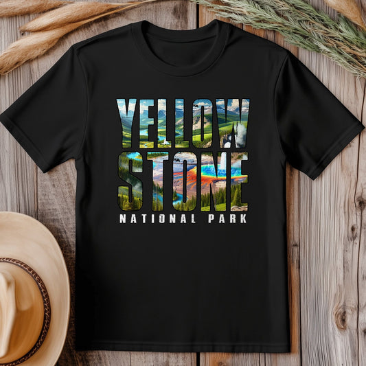 Yellowstone Text Fill