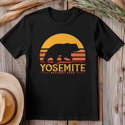 Yosemite Bear Sunset 8 T-Shirt