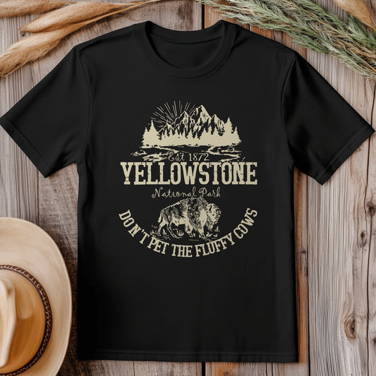 Yellowstone Fluffy Cows T-Shirt
