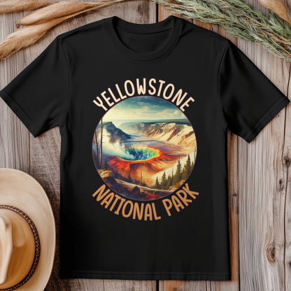 Yellowstone Park Circle T-Shirt