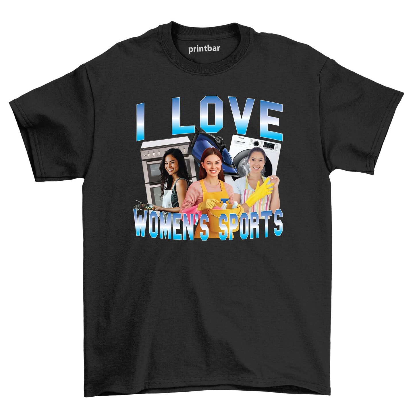 I Love Women's Sports Shirt