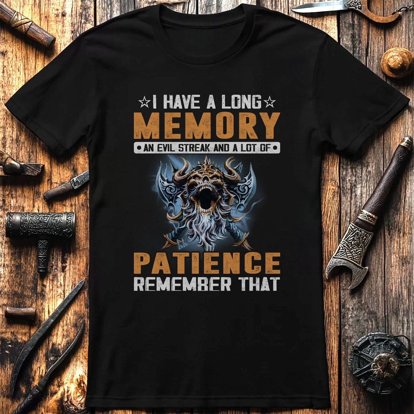 I Have A Long Memory Lion T-Shirt
