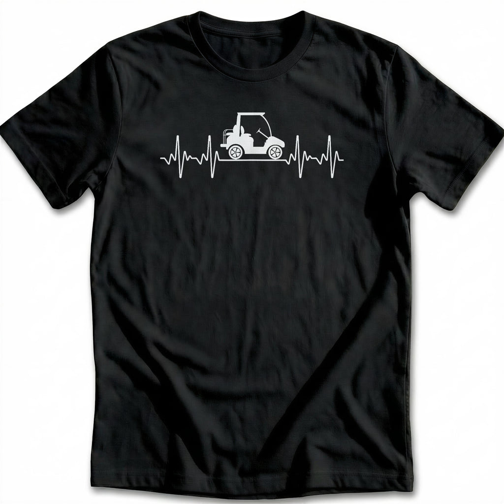 GOLF CART HEARTBEAT 028 T Shirt